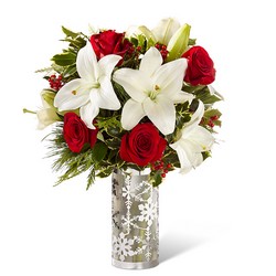 The FTD Holiday Elegance Bouquet from Backstage Florist in Richardson, Texas